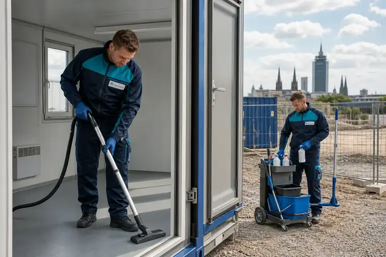 Containerreinigung durch ReinigungsProfi in Leipzig