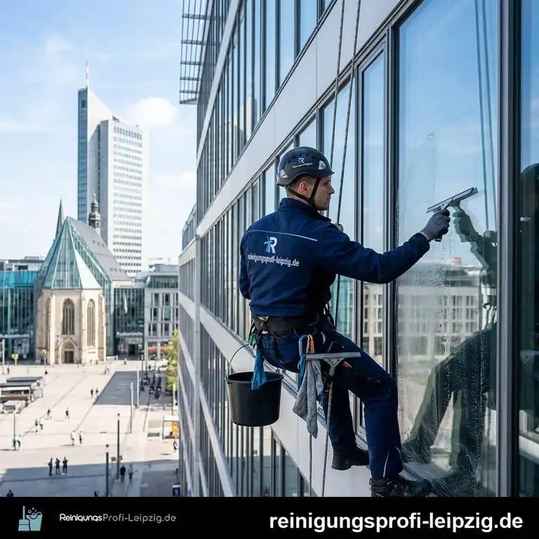 Fensterreinigung durch ReinigungsProfi in Leipzig