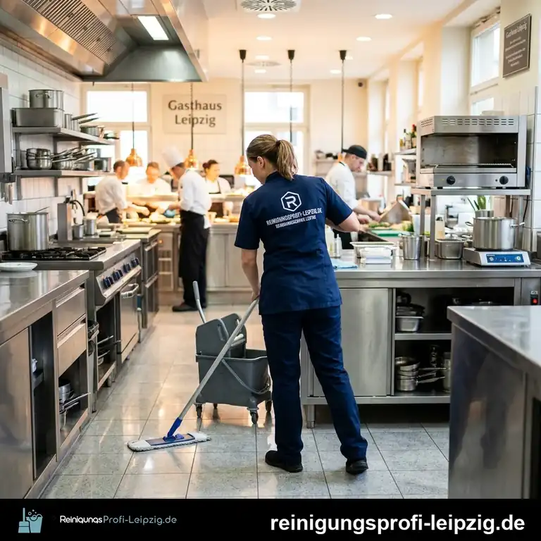 Gastronomiereinigung durch ReinigungsProfi in Leipzig