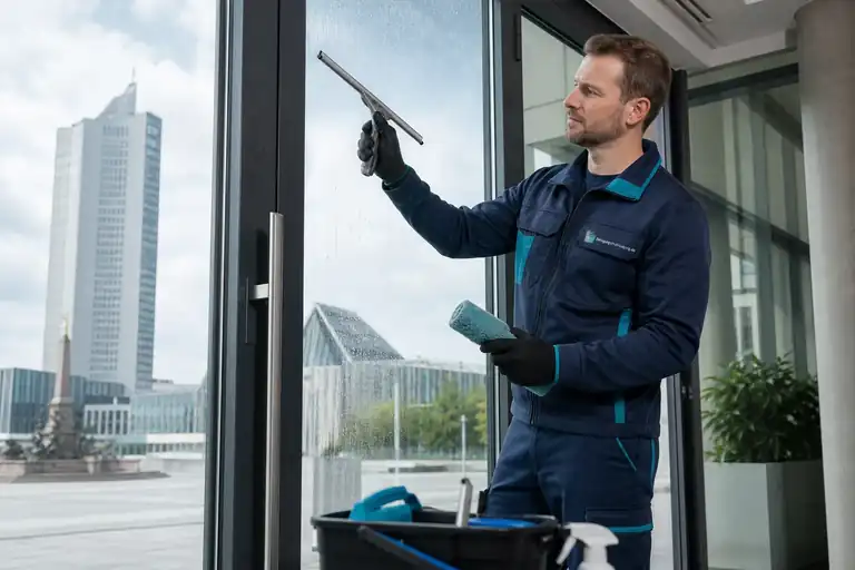 Glasreinigung durch ReinigungsProfi in Leipzig