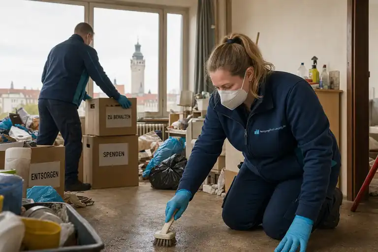Reinigung von Messie-Wohnungen durch ReinigungsProfi in Leipzig