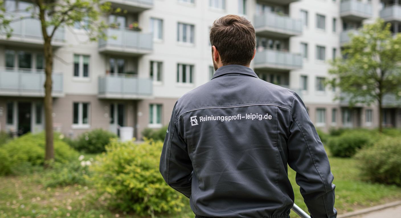 Gepflegte Wohnanlage in Leipzig, professionell betreut durch einen Dienstleister für Hausverwaltungen.